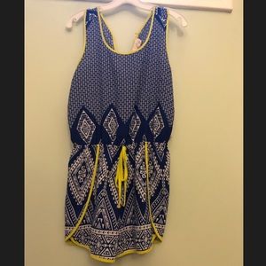 Adorable bright colored romper!